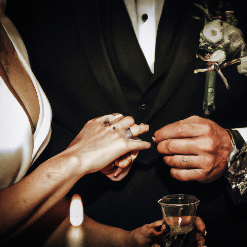 Fotografía de boda minimalista con luz natural